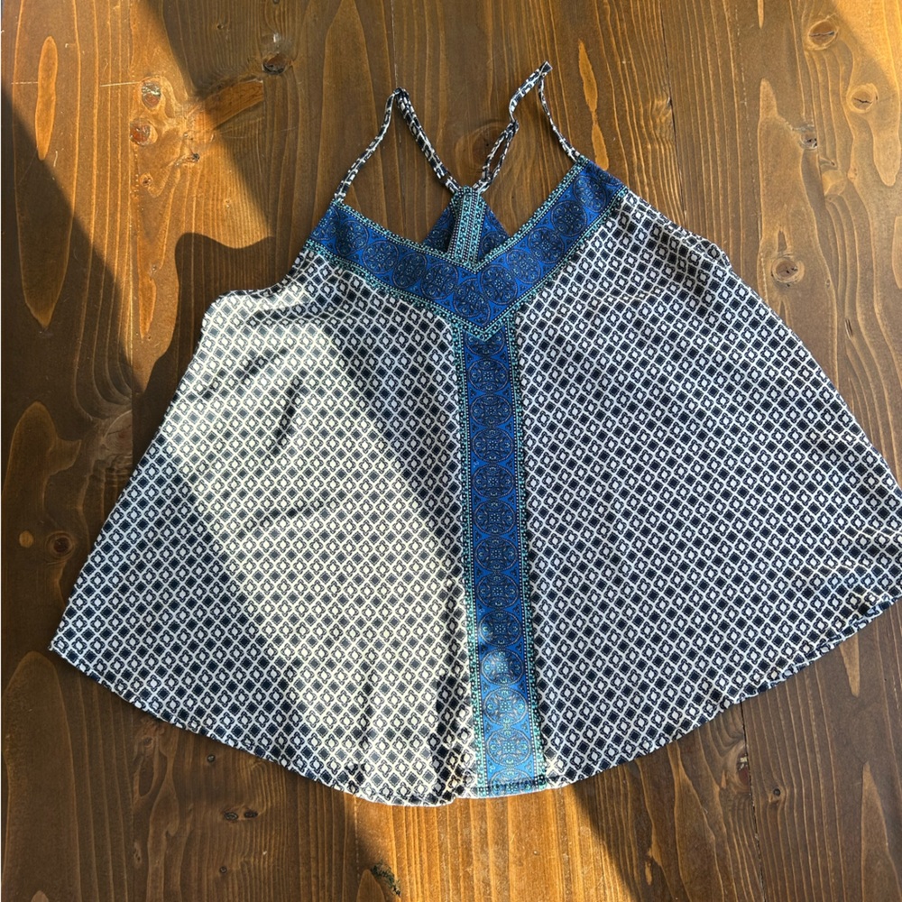 Maurices Navy Patterned Top